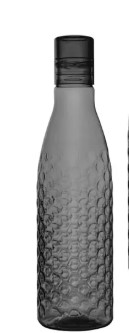 Plastic Water Bottle 1L Black