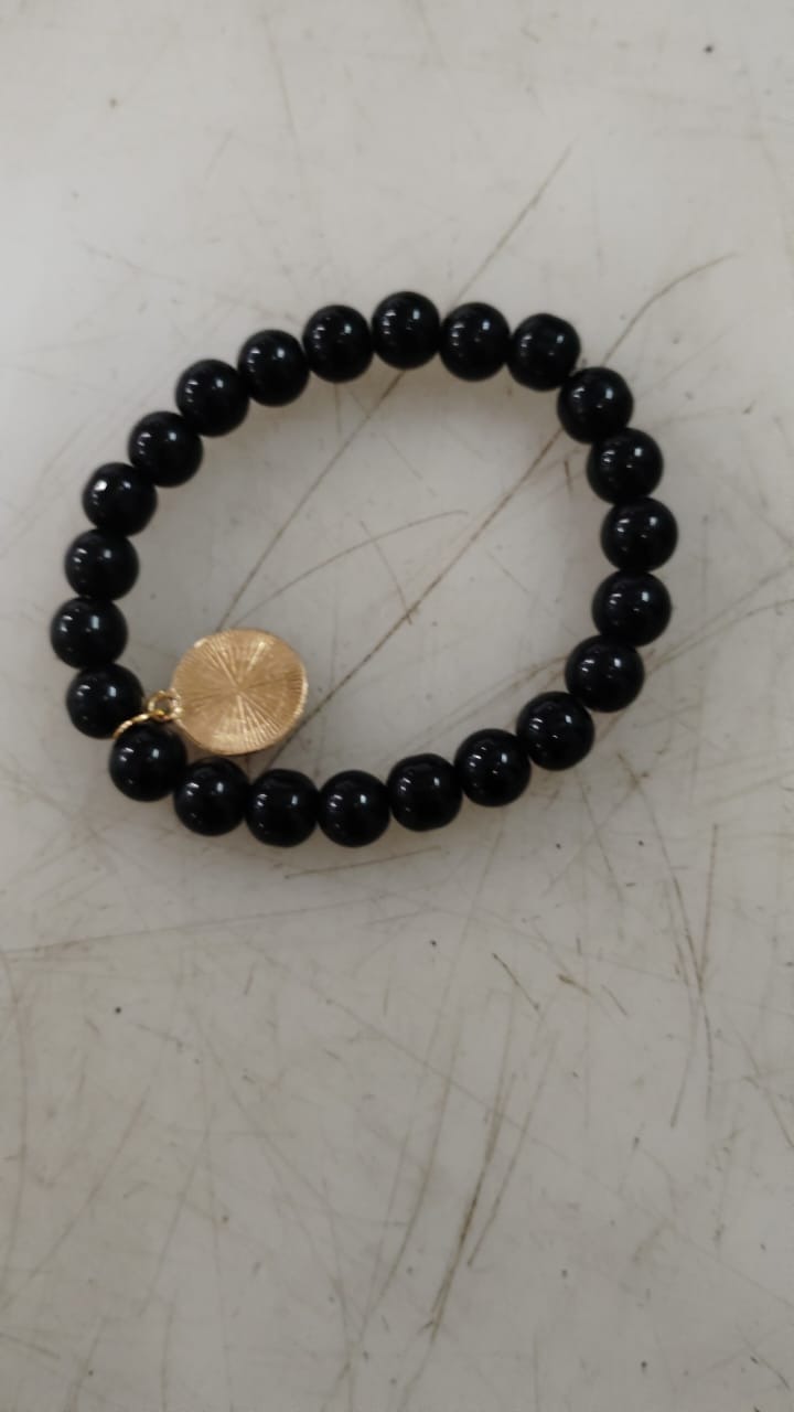 Women Black Color Hand Bracelet