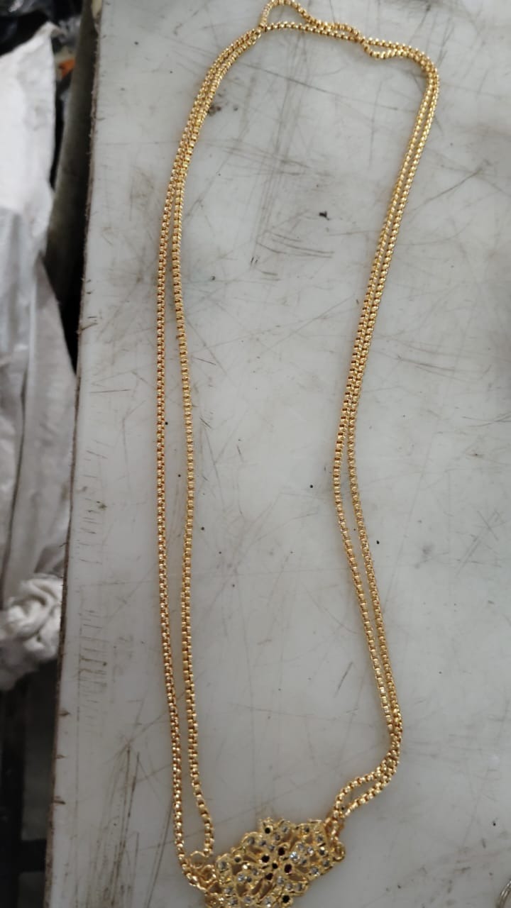 Women Gold Color Necklace