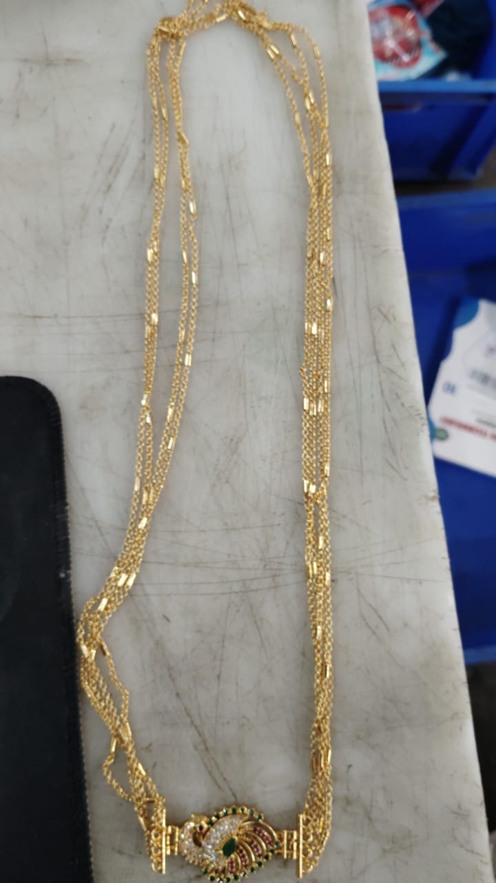 Women Gold Color Necklace