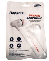 Repanic Super Bass Wired Earphone White