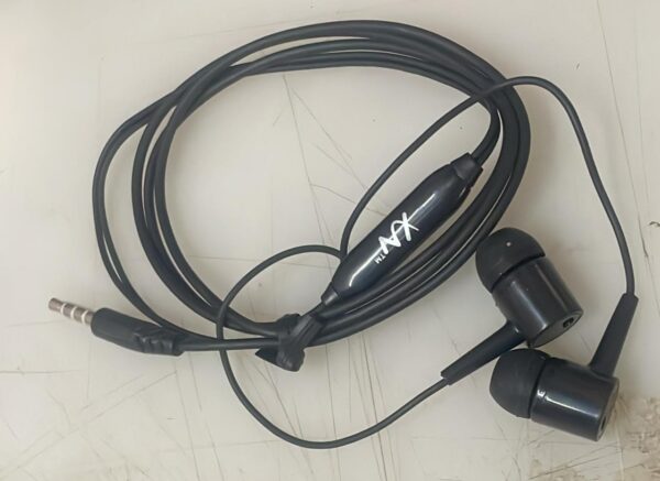 Black Color Wired Earphone