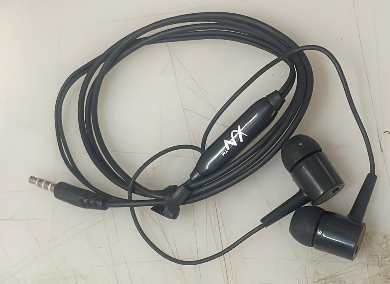 Black Color Wired Earphone