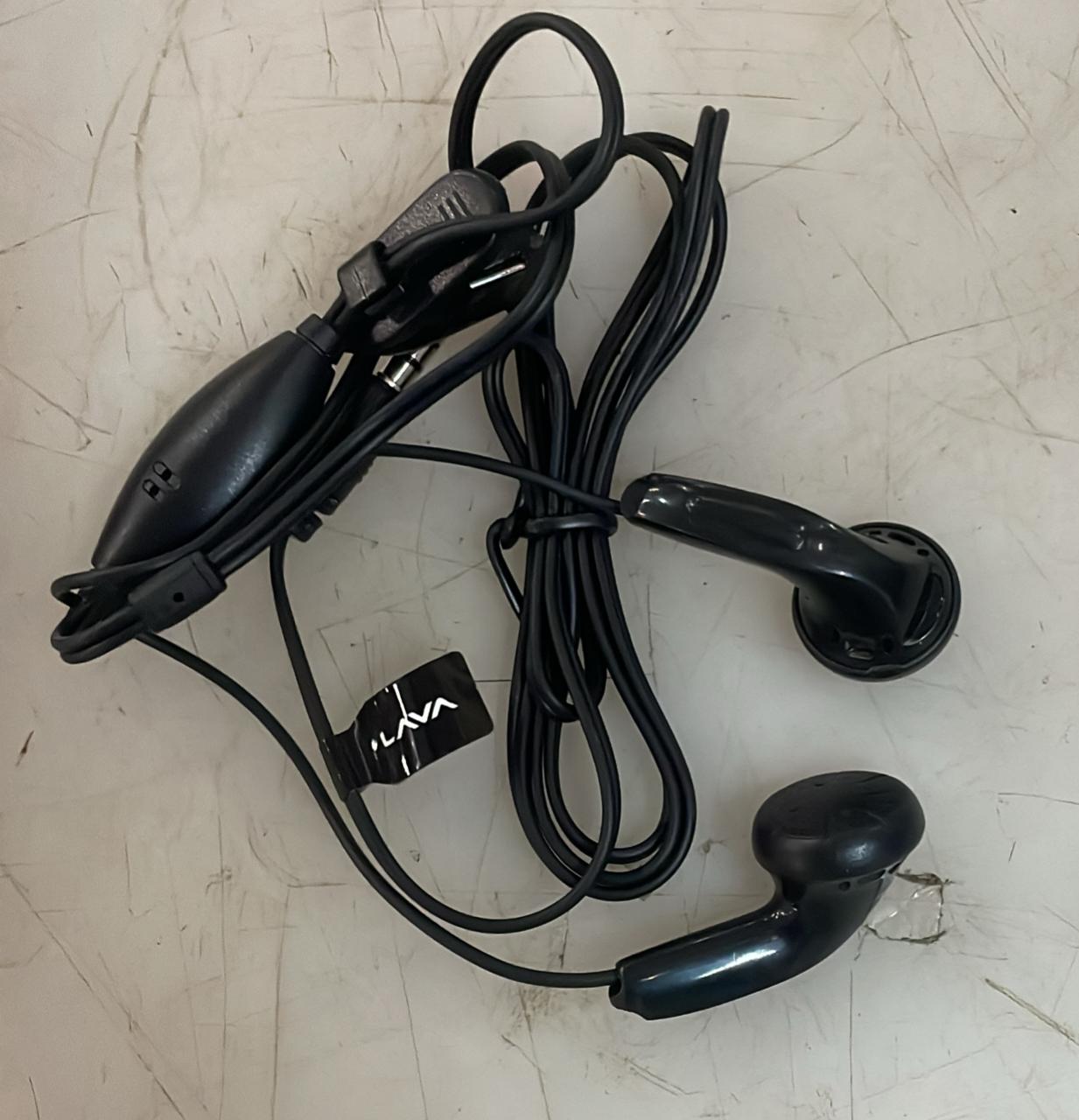 Black Color Wired Earphone