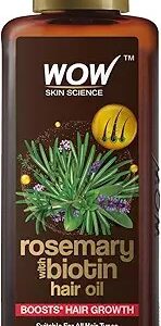 Wow Skin Science Rosemary With Biotin Hair Growth Oil 25Ml