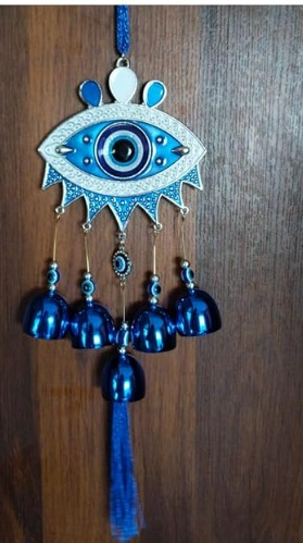 Radiant Sky Evil Eye Wind Charm For Good Luck And Prosperity At Home Blue