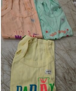 Baby Girls Vest Inner Wear Combo Pack Of 3 Size 6 To 7 Year