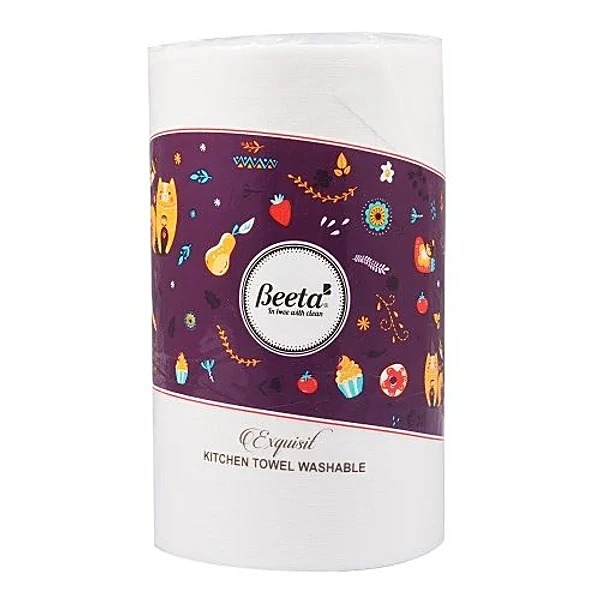 Beeta Exquisite Kitchen Towel Washable 4 Ply 1 Pc 160 Pulls