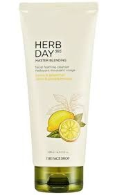 The Face Shop Herb Day 365 Lemon Grapefruit Face Wash 100Ml