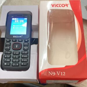 Victor N9 V12 Feature Phone Black And Red Color Dual Sim 16Mb Ram Imei No 911142050992138