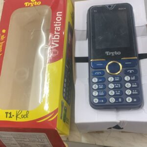 Display Lining Try To T1 Rock Blue And Black Color Feature Phone Imei No 352101684306475