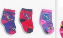 Kids Winter Socks In Multi Color Pack Of 3 Size 3 Y