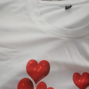 Kids Girl T Shirt Size S Color White