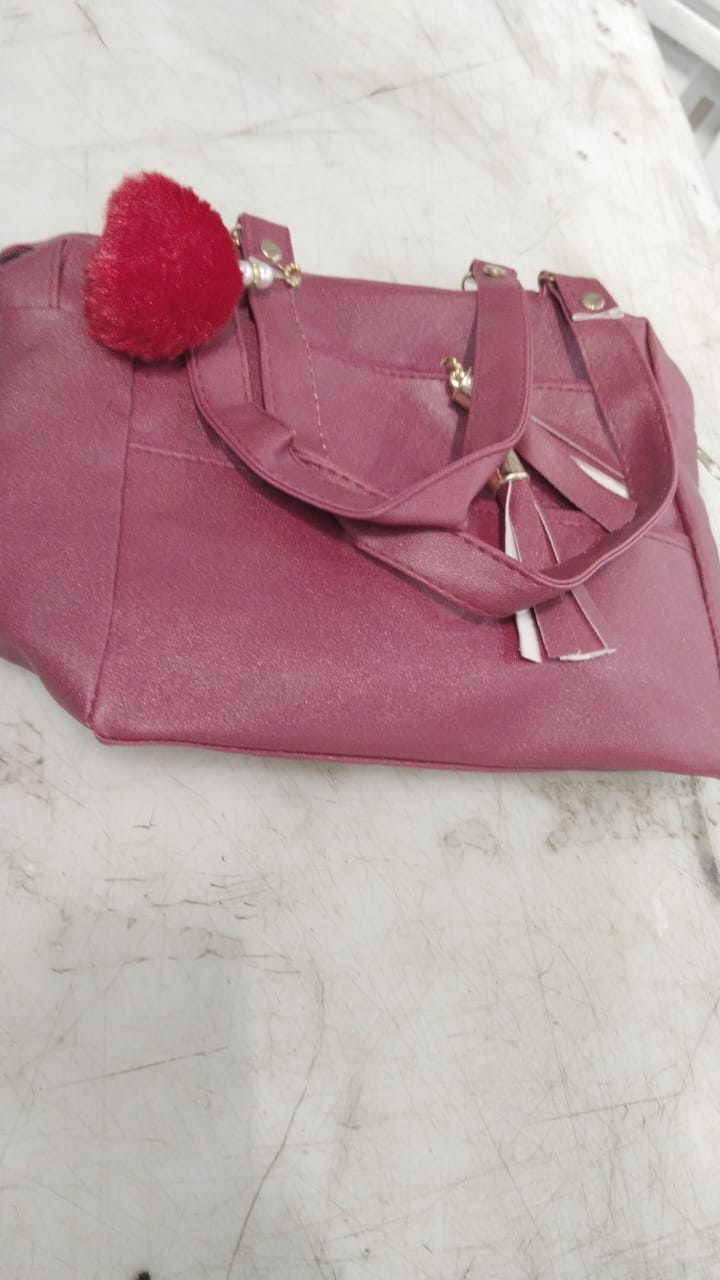 Maroon Color Hand Bag