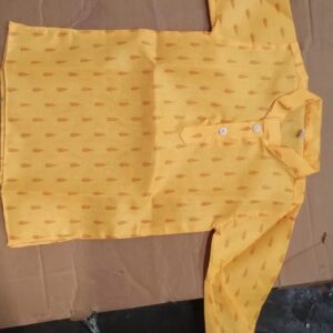 Kids Boys Yellow Kurta Size 20
