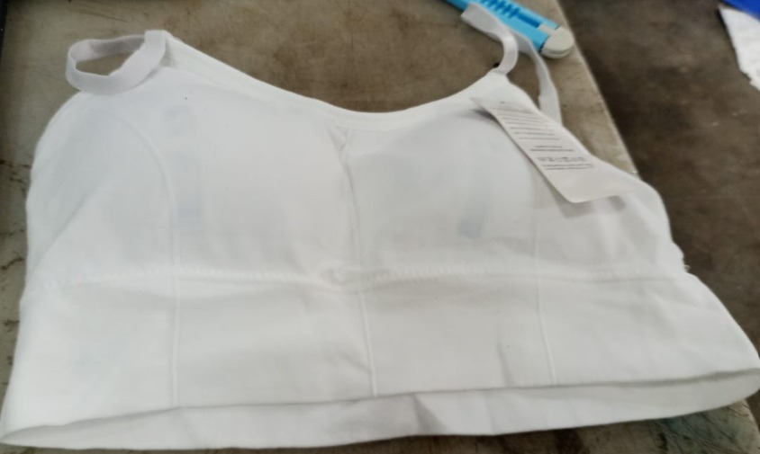 Women Bra White Colour Size M