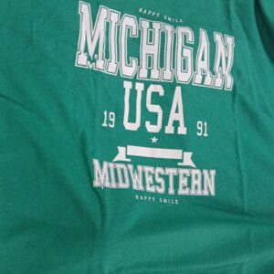 T Shirt For Men Color Green Size Xxl