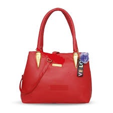 Red Ladies Hand Bag
