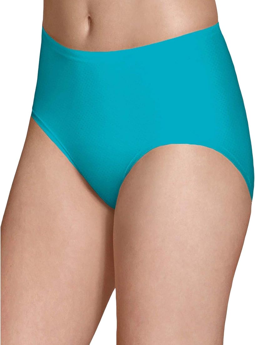 Fruit Of The Loom Womens Sky Blue Color Briefs Size Xl