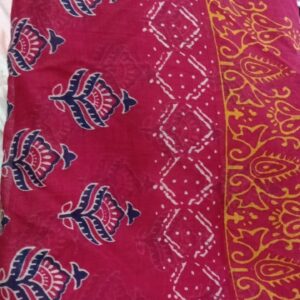 Womens Red Printed Dupatta