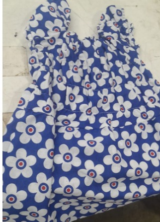 Baby Girl Frock Blue 1 Yrs