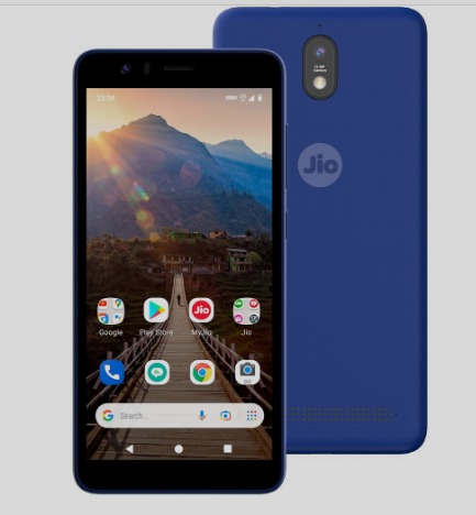 Jio Smartphone Ls1542Qwn Color Blue 2Gb Ram 32Gb Rom Imei 355628149699000