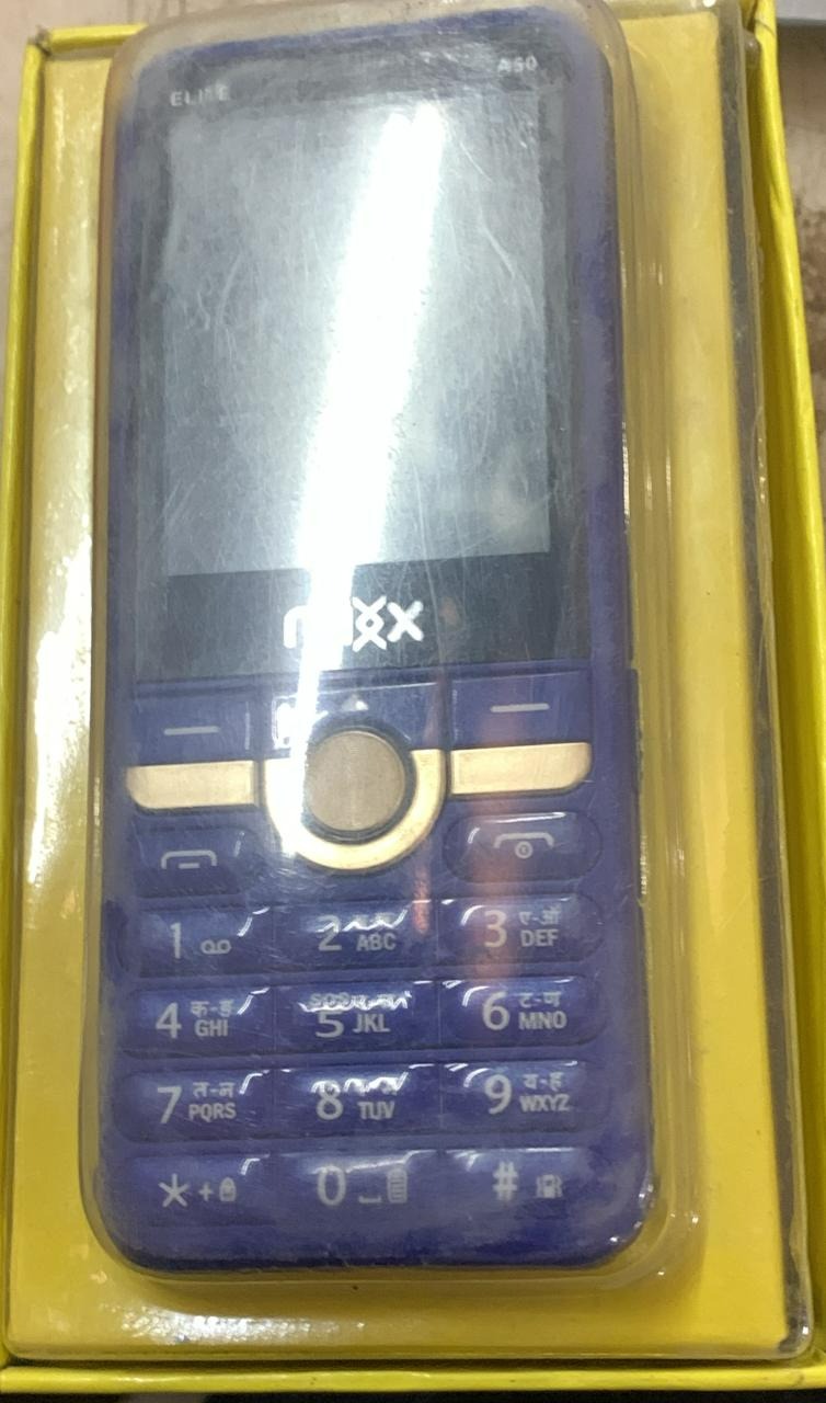 Used Mixx Elite A50 Royal Green Color Feature Phone Imei No 355607700768164