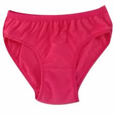 Women Cotton Pink Colour Panty Size M