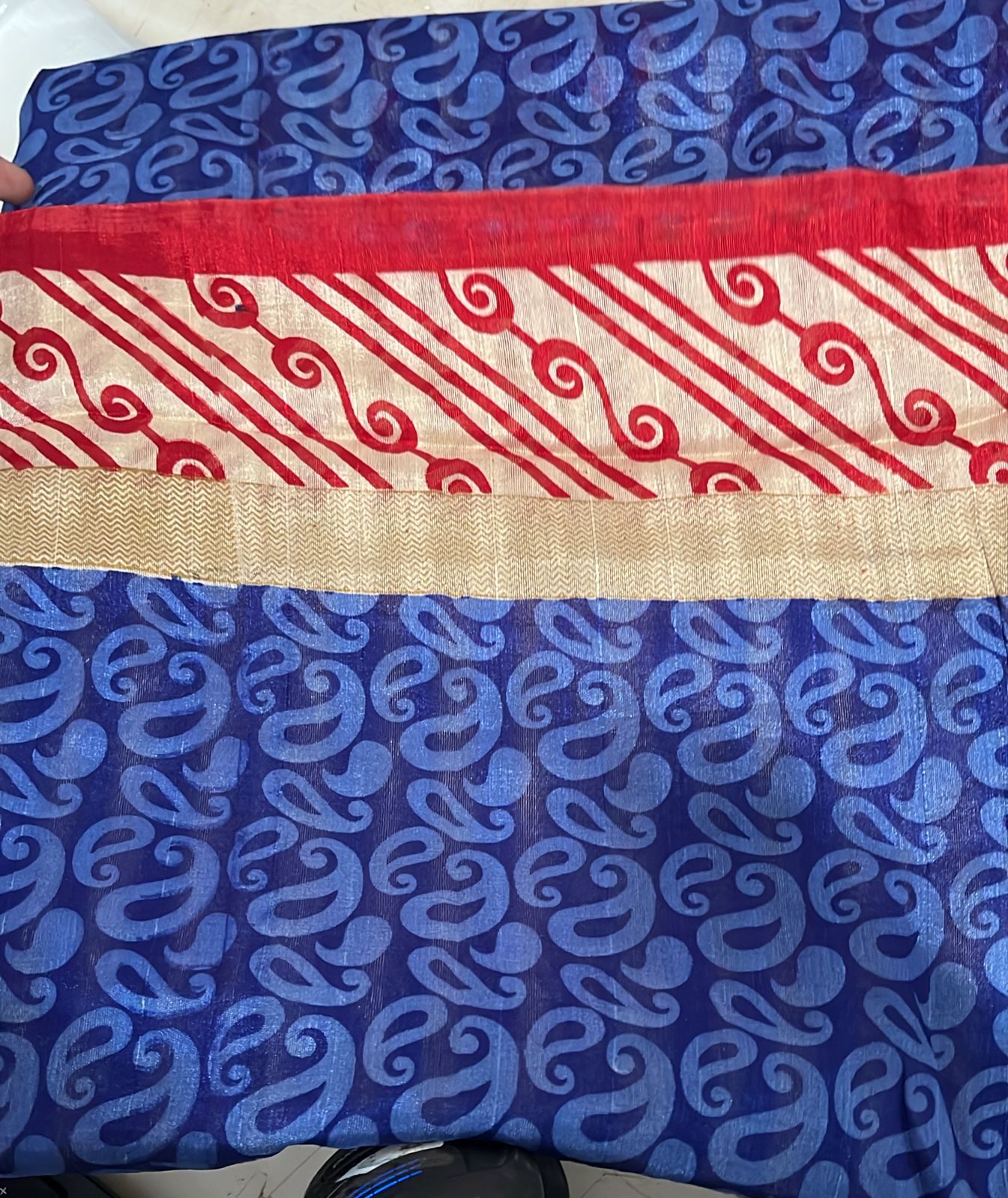Women Printed Multicolour Silk Saree