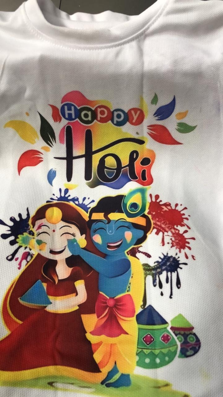 White Color T Shirt For Kids Boys Size 1 To 2 Year