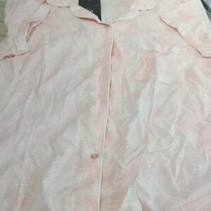 Tokyo Talkies Women Peach White Shirt Size L