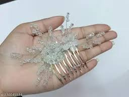 Pearl And Crystal Fancy Hair Clip
