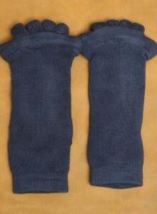 Toe Separator Socks For Women Blue