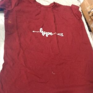 Women Maroon Printed Top Size M