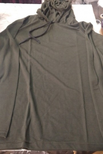 Men Dark Green Sweatshirt Size S
