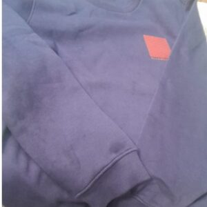 Allen Solly Men Navy Blue Solid Sweatshirt Size Xl