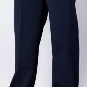Hop Head Men Mid Rise Relaxed Fit Regular Trousers Navy Blue Size 40