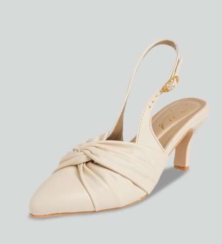 Purplehunt Women Stiletto Sandals Size 4 Light Brown