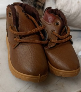 Kids Shoes Brown Colour Size 5
