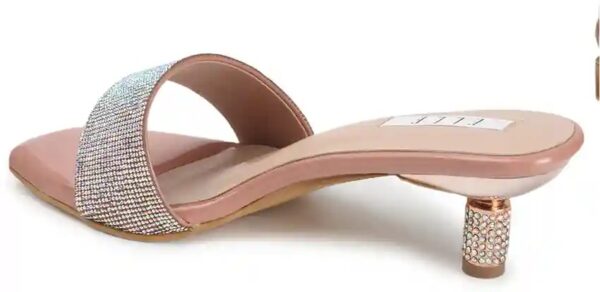 Elle Women Heels Sandal Pink Color Size 36