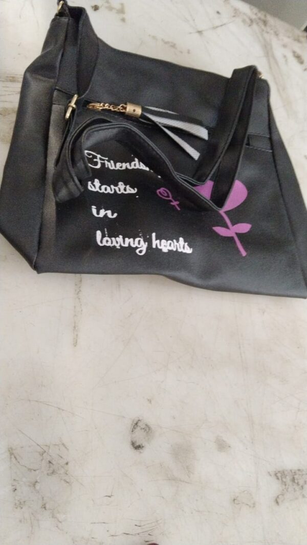Black Color Hand Bag For Women