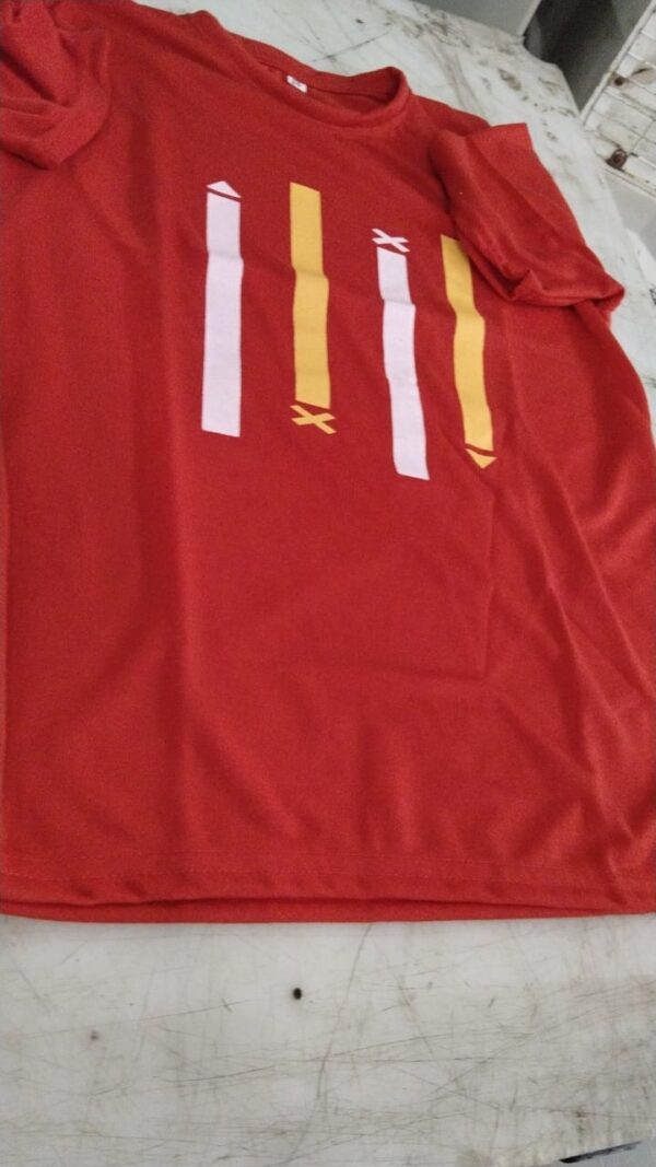Red Color T Shirt For Men Size 26