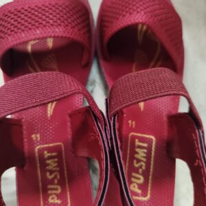 Maroon Color Sandals For Kids Girls Size 11