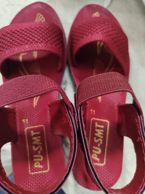 Maroon Color Sandals For Kids Girls Size 11