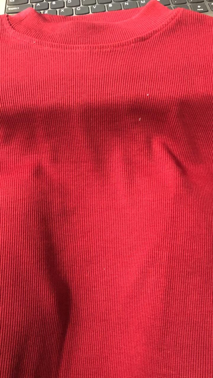 Maroon Color Top For Women Size S