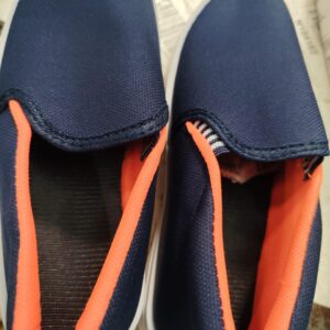 Navy Blue Colour Slip On Sneakers For Boys Size 12