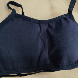 Navy Blue Colour Padded Bra Bra 6 Strap For Women Size 30