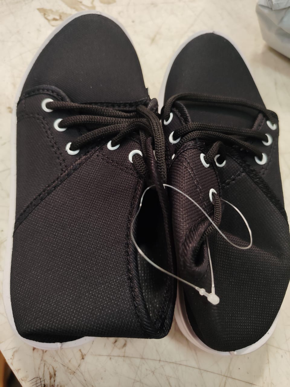 Black Color Shoes For Kids Boys Size 2