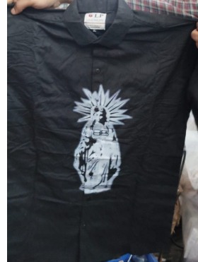 Men Black Shirt Size M