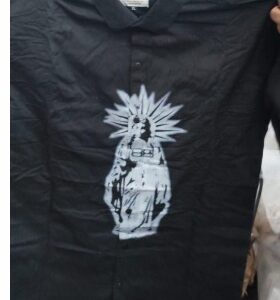 Men Black Shirt Size L